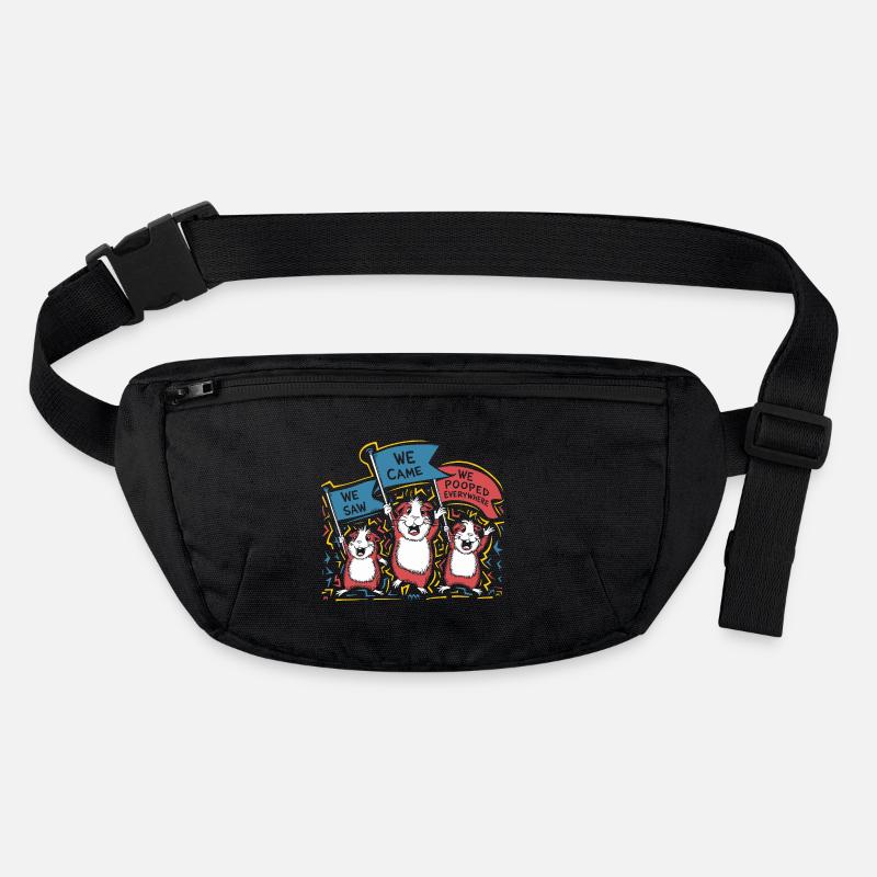 We Came We Saw We Pooped Everywhere Stanley/Stella recycelte Gürteltasche