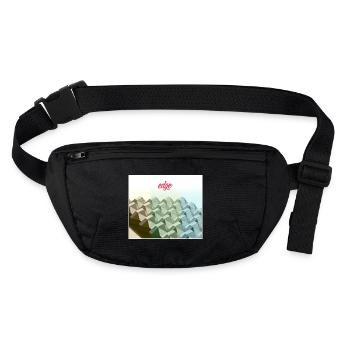 Edge - Stanley/Stella recycled Hip Bag  - black - Front