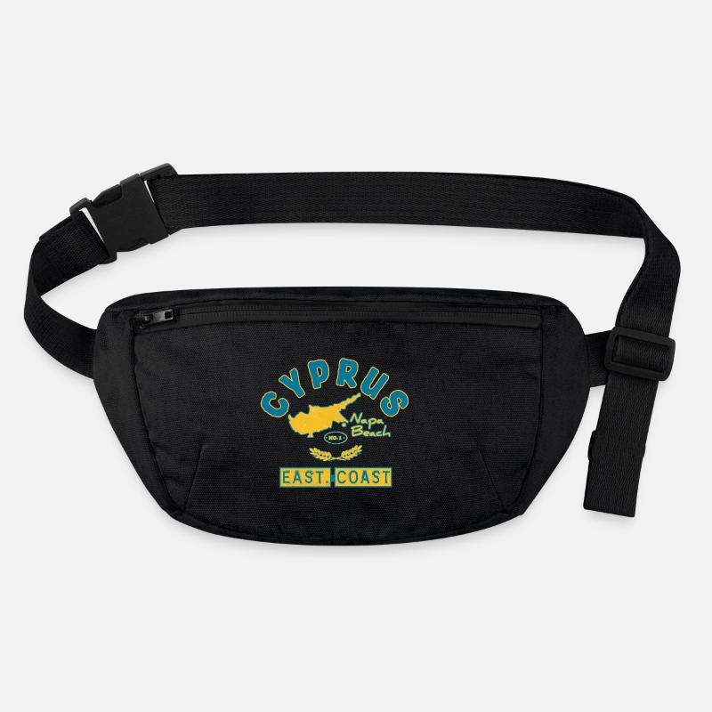 Chypre - Voyage Chypre - Carte des drapeaux - Grèce Sac banane recyclé Stanley/Stella