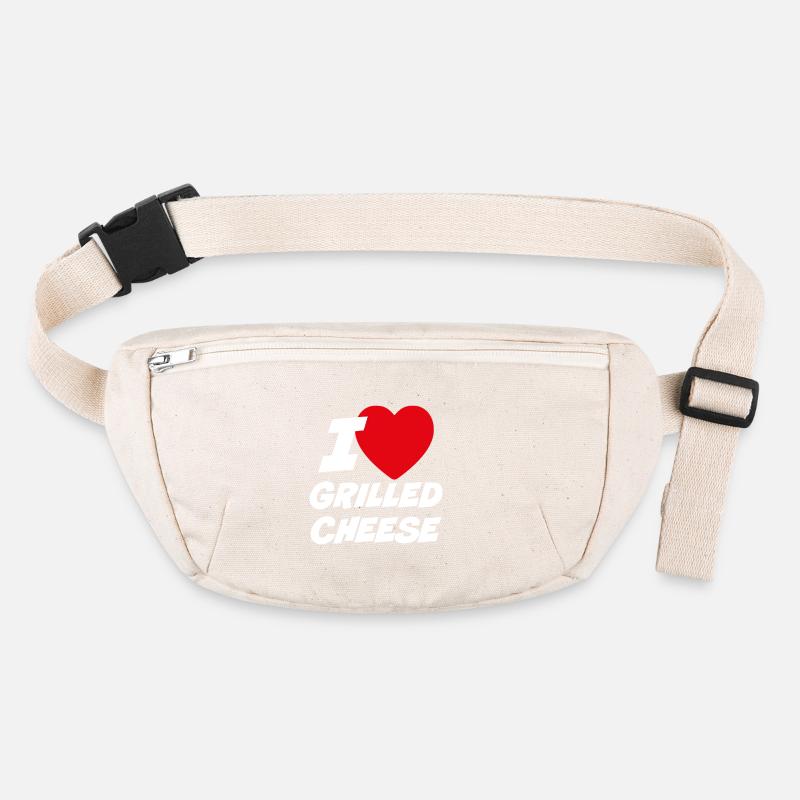 I Love Grilled Cheese Stanley/Stella recycled Hip Bag 