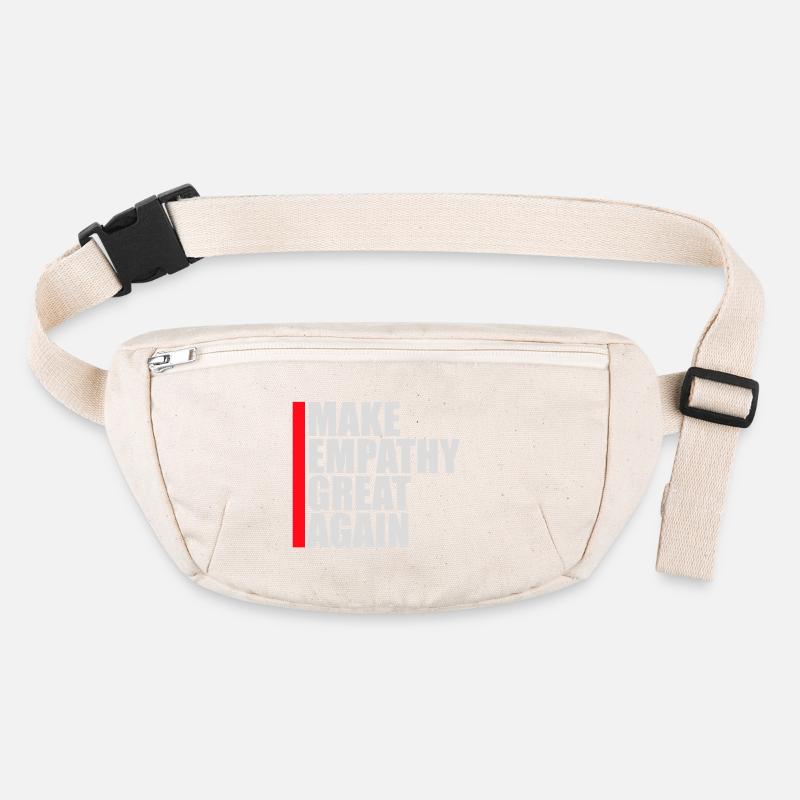 Make Empathy Great Again Political Statement Hope Stanley/Stella recycled Hip Bag 