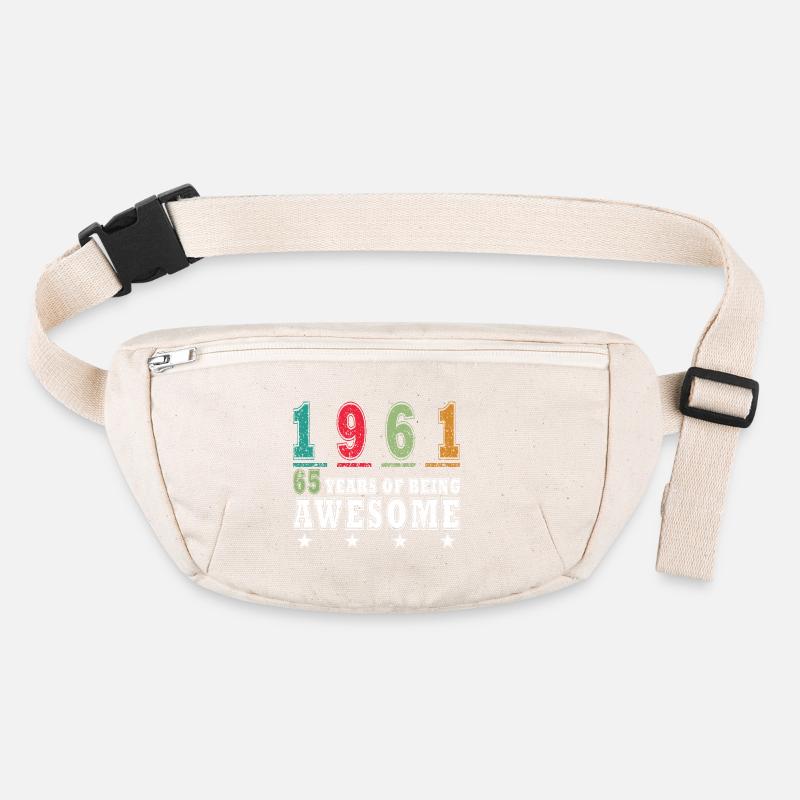 65. GEBURTSTAG ORIGINAL 1961 Stanley/Stella recycelte Gürteltasche