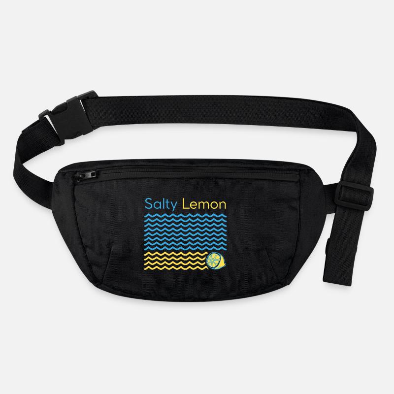 Imprimé côtier citron salé Sac banane recyclé Stanley/Stella
