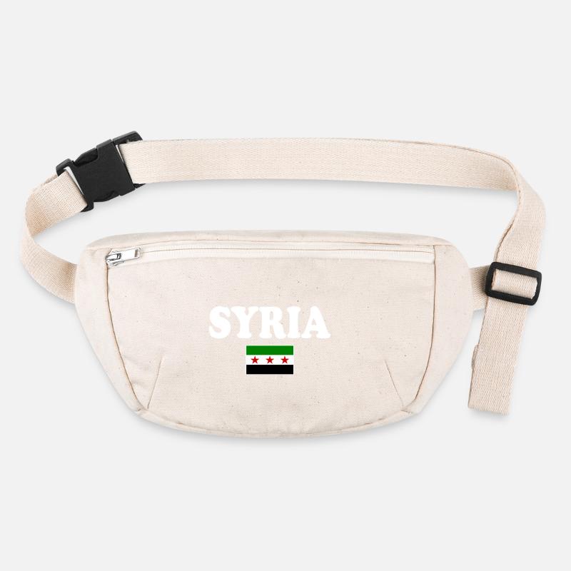 Drapeau de la Syrie Sac banane recyclé Stanley/Stella