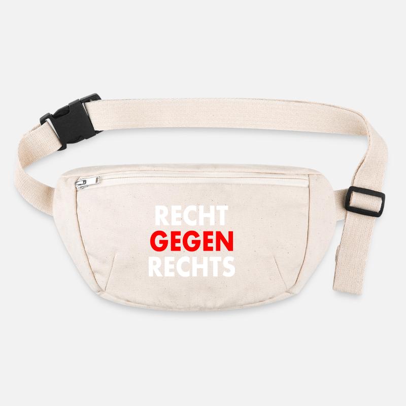 Recht gegen rechts Stanley/Stella recycelte Gürteltasche