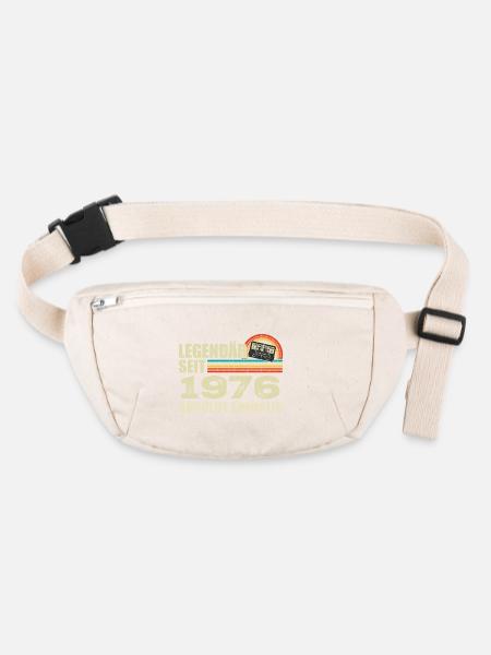 Legendary since 1976 - absolutely unique - Stanley/Stella recycled Hip Bag  - natural - Front
