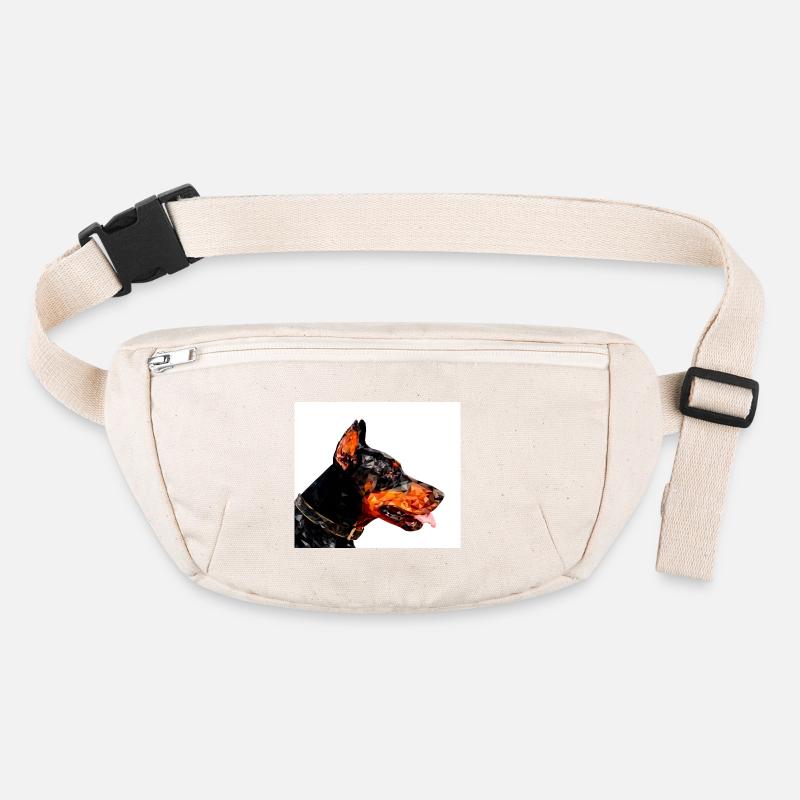 Dobermann Stanley/Stella recycelte Gürteltasche