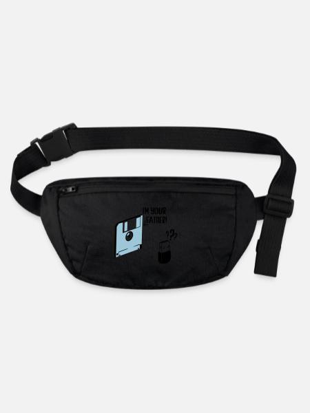 I'm Your Father - Sac banane recyclé Stanley/Stella - noir - Devant