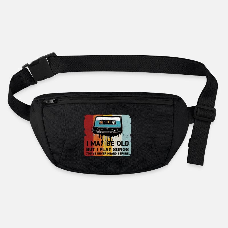 Retro Kassette Cooler Spruch Stanley/Stella recycelte Gürteltasche