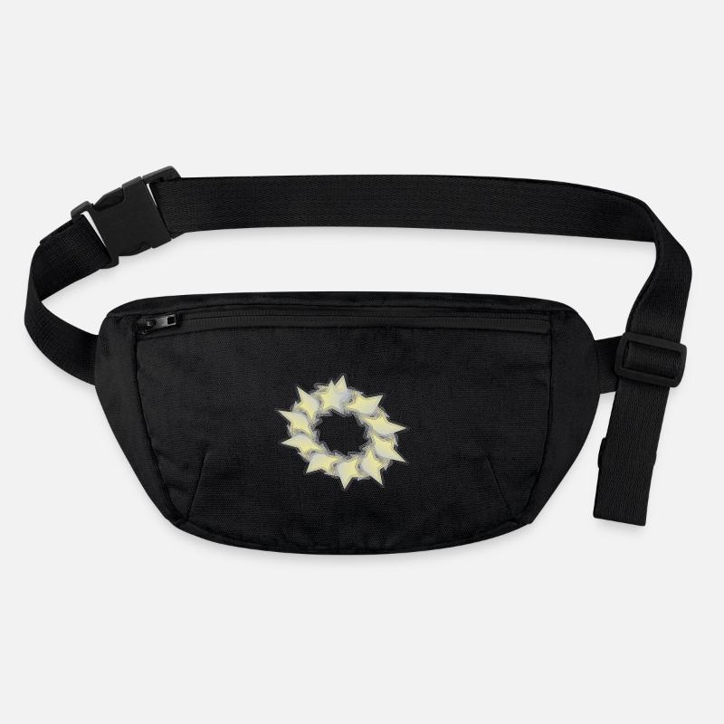 Pattern Star Circle effect Stanley/Stella recycled Hip Bag 