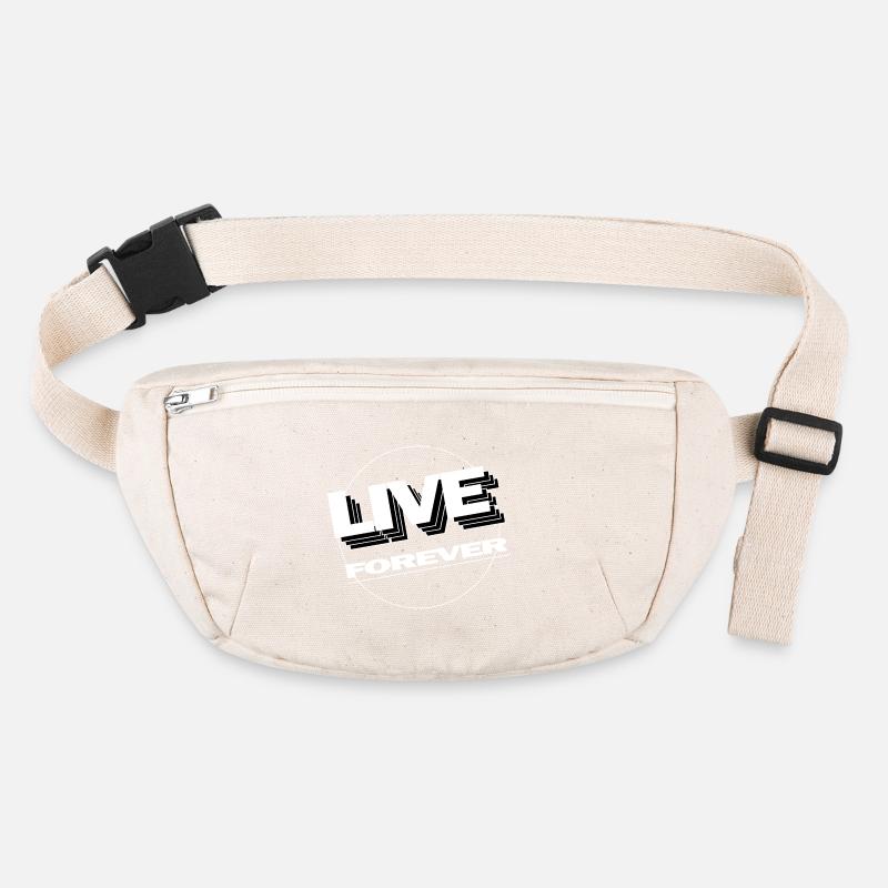 LIVE FOREVER Stanley/Stella recycelte Gürteltasche