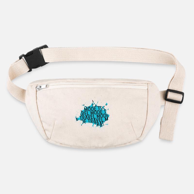 attitude calligraphic travel present idea Stanley/Stella recycled Hip Bag 