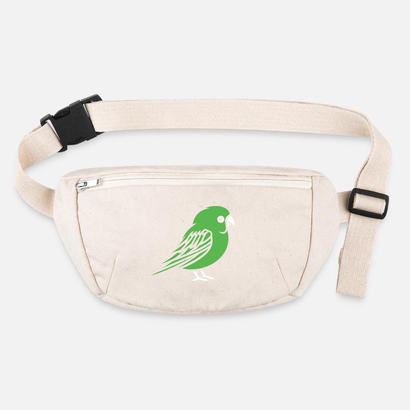 Mignonne petite perruche Sac banane recyclé Stanley/Stella