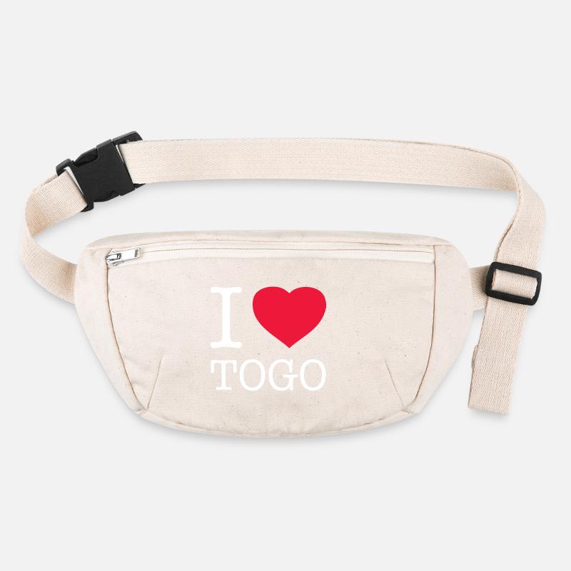 I LOVE TOGO Stanley/Stella recycelte Gürteltasche