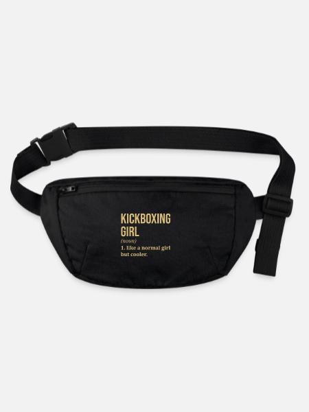 Kickboxing Kickboxing Kickboxing - Sac banane recyclé Stanley/Stella - noir - Devant