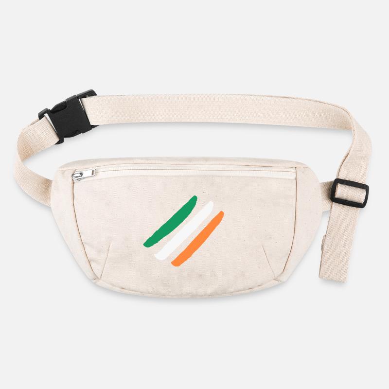 Irlande / Drapeau de l’Irlande - Diagonal - Élégant Sac banane recyclé Stanley/Stella