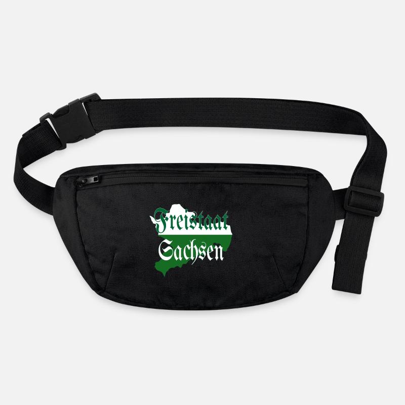État libre de Saxe vert blanc Sac banane recyclé Stanley/Stella
