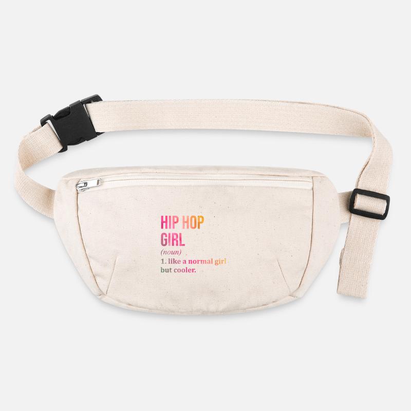 Hip-Hop (Englisch) Stanley/Stella recycelte Gürteltasche