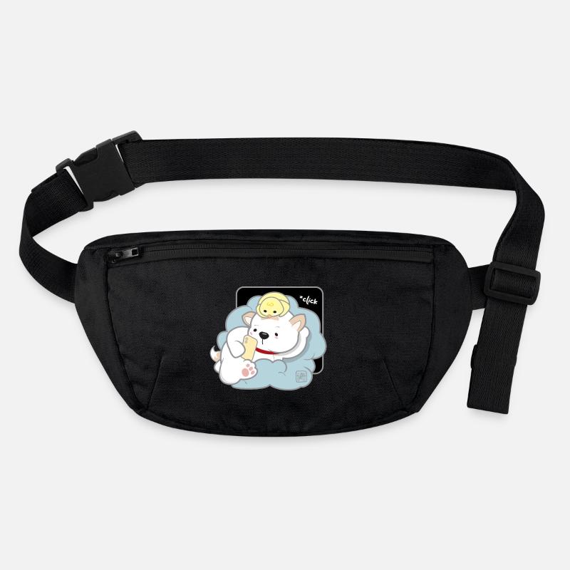 Chien Coréen - Style Japonais 03B Sac banane recyclé Stanley/Stella