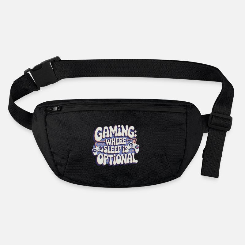 GAMING: WHERE SLEEP IS OPTIONAL Stanley/Stella recycled Hip Bag 