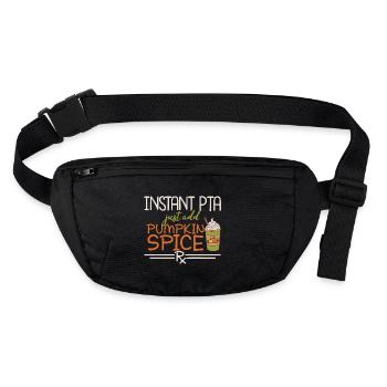 PTA Instant | Pharmacy - Stanley/Stella recycled Hip Bag  - black - Front