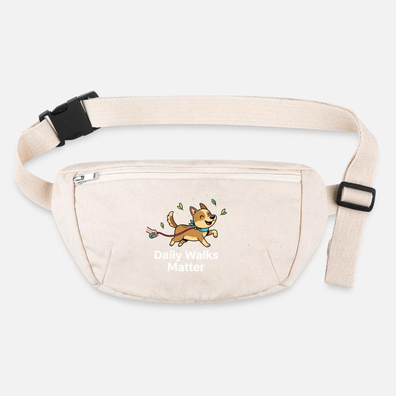 Daily walks count Stanley/Stella recycled Hip Bag 