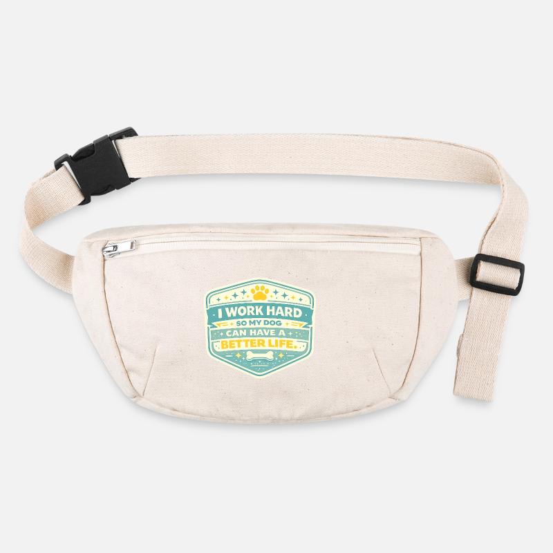 Work for dogs: Better life Stanley/Stella recycled Hip Bag 