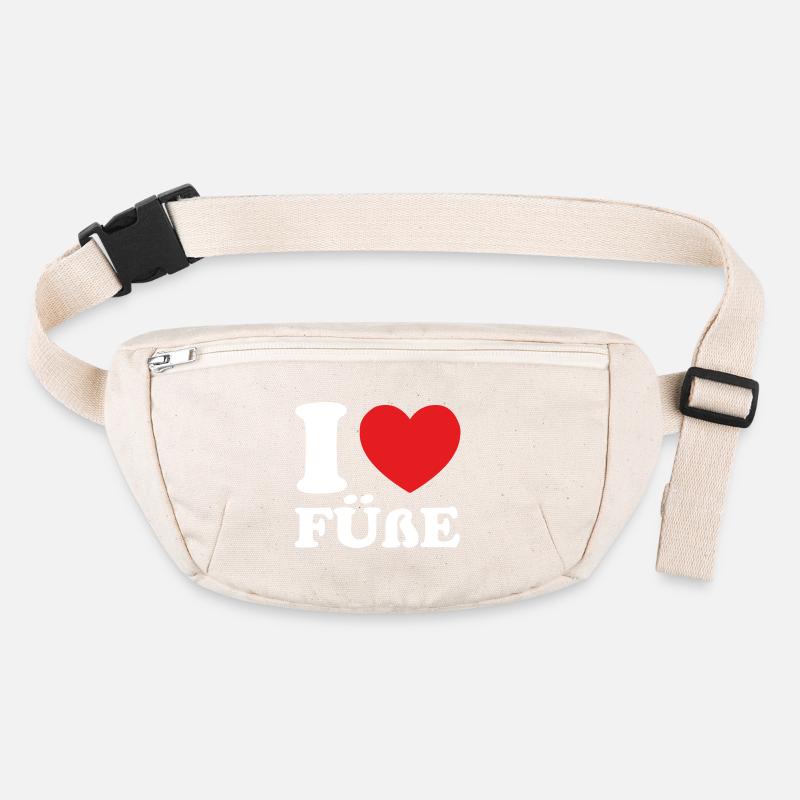 Ich Liebe Füße Stanley/Stella recycelte Gürteltasche
