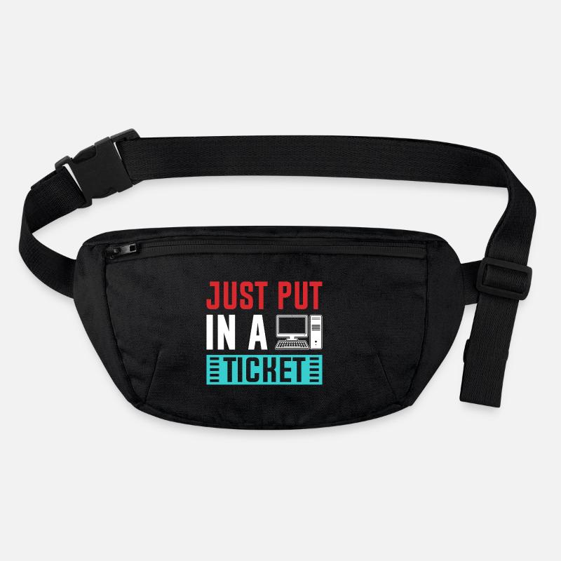 Ajoutez simplement un graphique de ticket Sac banane recyclé Stanley/Stella