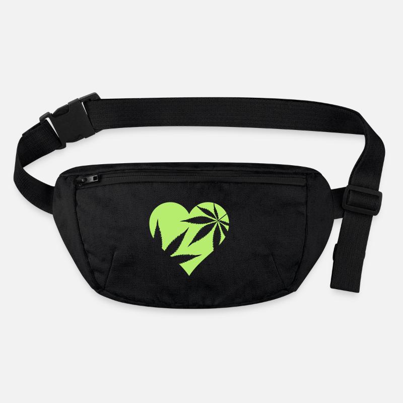 cannabis love Stanley/Stella recycled Hip Bag 