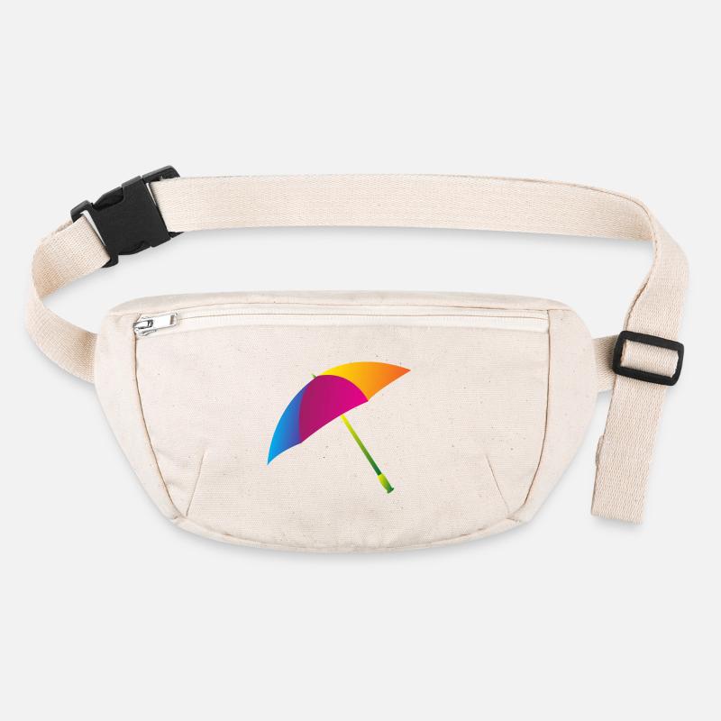 Rainbow Umbrella Stanley/Stella recycled Hip Bag 