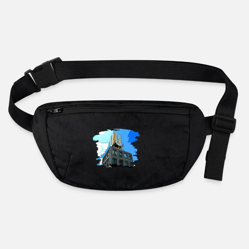 Dortmund U tower city Stanley/Stella recycled Hip Bag 