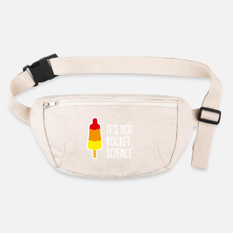 It's not rocket science Eis am Stiel Rakete nerd Stanley/Stella recycelte Gürteltasche