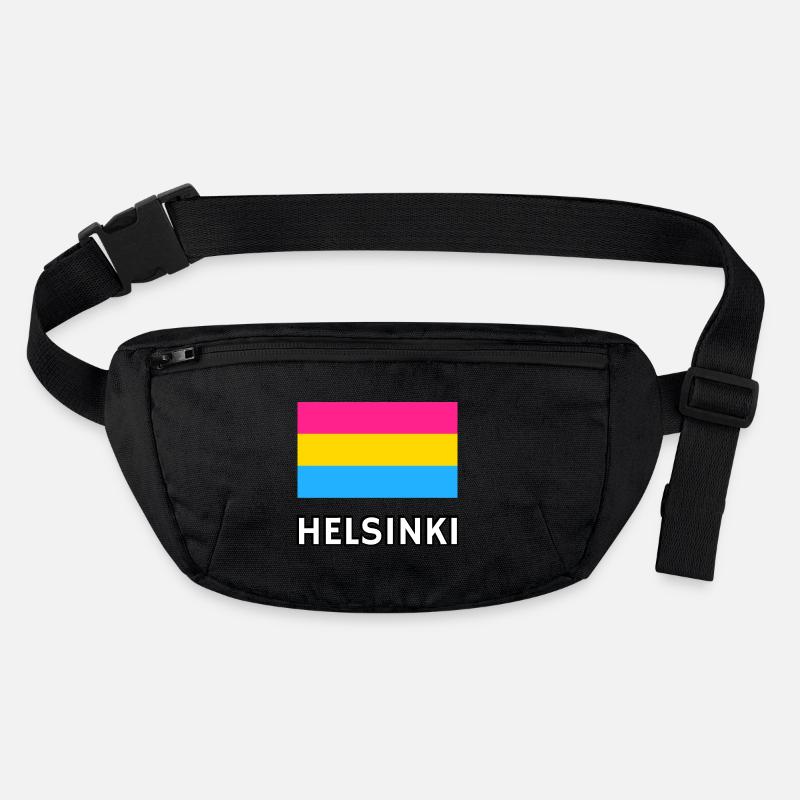 Pan Pride Flagge Helsinki Stanley/Stella recycelte Gürteltasche