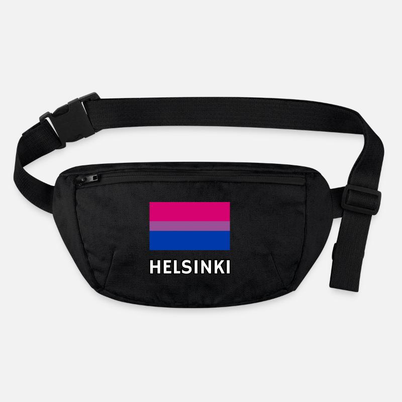 Bi Pride Flagge Helsinki Stanley/Stella recycelte Gürteltasche