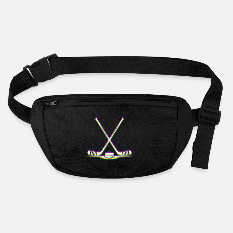 EDM Techno Hockey Sticks Rave Hockey Stanley/Stella recycled Hip Bag 