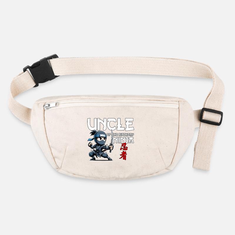 Onkel des Geburtstags Ninja Geburtstag Lustig Stanley/Stella recycelte Gürteltasche