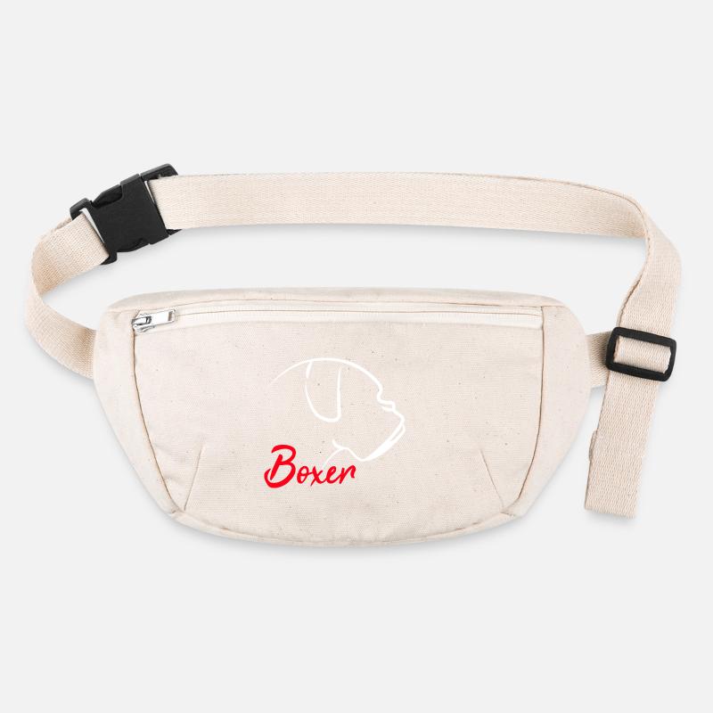 Boxer Hund Hundehalter Stanley/Stella recycelte Gürteltasche