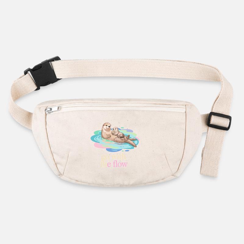 Otter Duo in Pastel Flow Stanley/Stella recycelte Gürteltasche