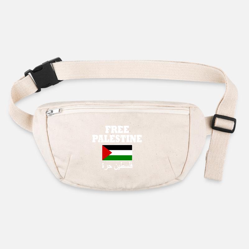 Free palestine Sac banane recyclé Stanley/Stella