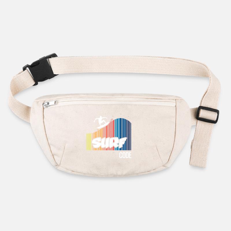 Surf Code (dark) Stanley/Stella recycled Hip Bag 