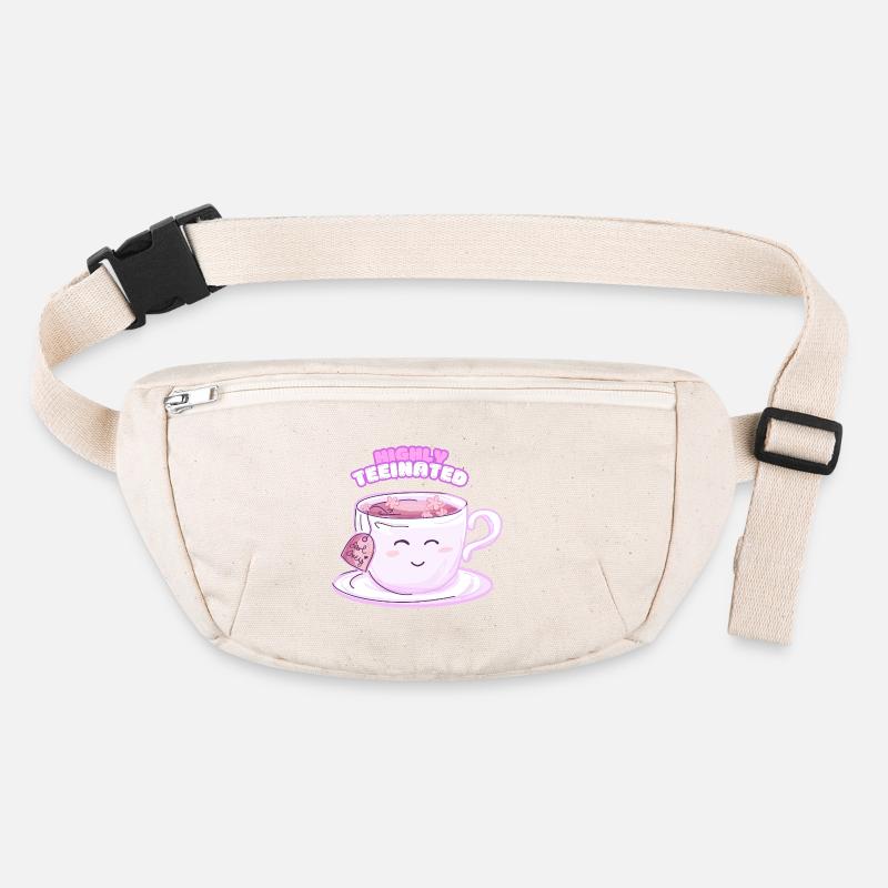 Highly Teeinated – Lustiges Tee-Shirt mit lächelnd Stanley/Stella recycelte Gürteltasche