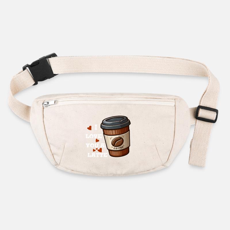 J'adore un latte Sac banane recyclé Stanley/Stella