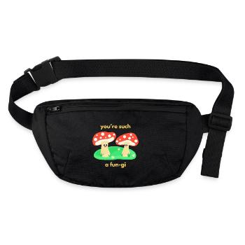 You‘re such a fun-gi - Stanley/Stella recycled Hip Bag  - black - Front