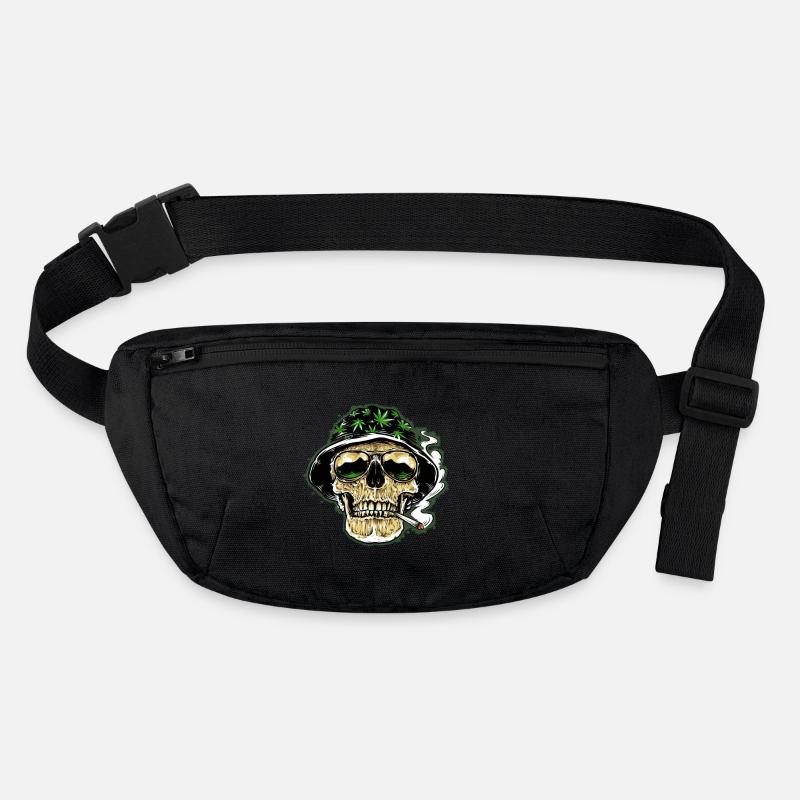 Kiff Skull Stanley/Stella recycelte Gürteltasche