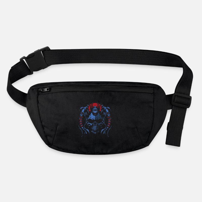 SKUL Rot Blau Stanley/Stella recycelte Gürteltasche