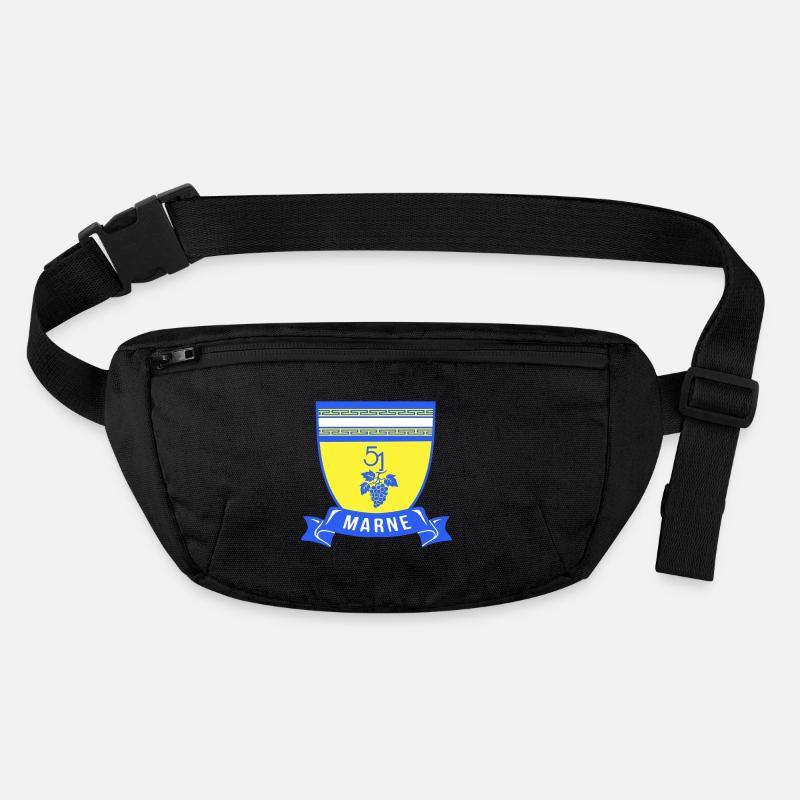 Wappen Marne 51 mit einer Weintraube Stanley/Stella recycelte Gürteltasche