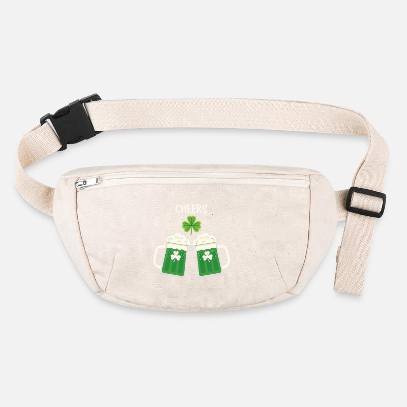 Pints and Clovers in Celebration Stanley/Stella recycled Hip Bag 