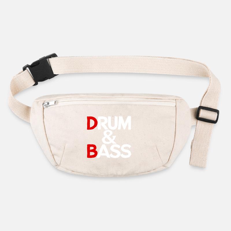 Drum & Bass / Rum & Ass Drummer Band Musik Stanley/Stella recycelte Gürteltasche