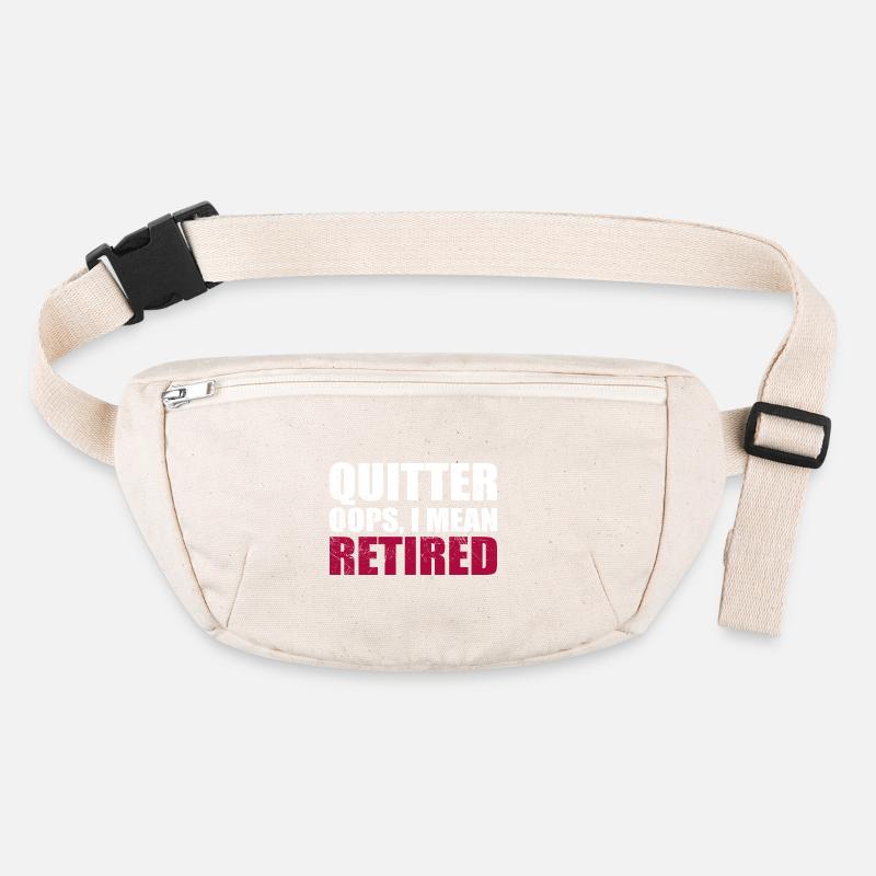 Quitter Oops I Mean Retired Sac banane recyclé Stanley/Stella